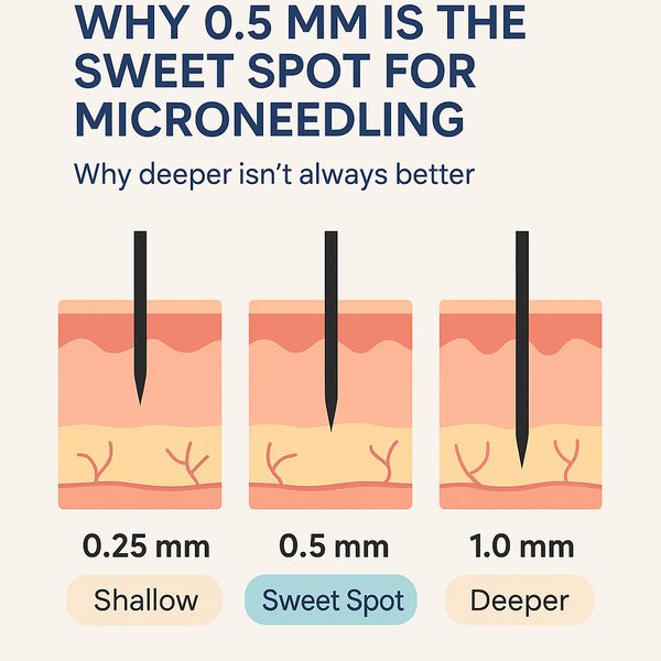 Why 0.5 mm Is the Sweet Spot for Microneedling