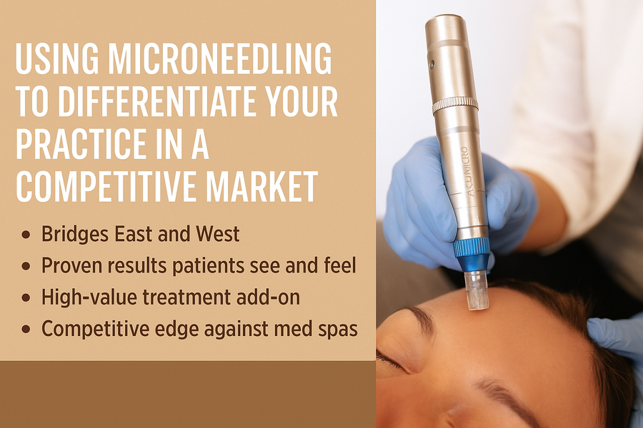 Using Microneedling to Differentiate Your Practice in a Competitive Market