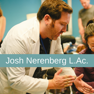 Josh Nerenberg L.Ac. is the instructor for the workshop